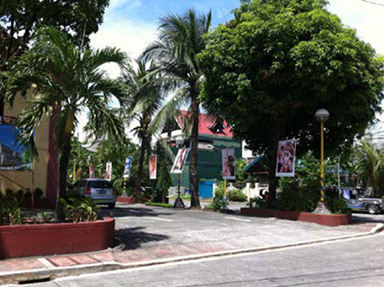 Christine Village chapel parking.